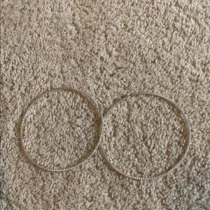 Hoop earrings